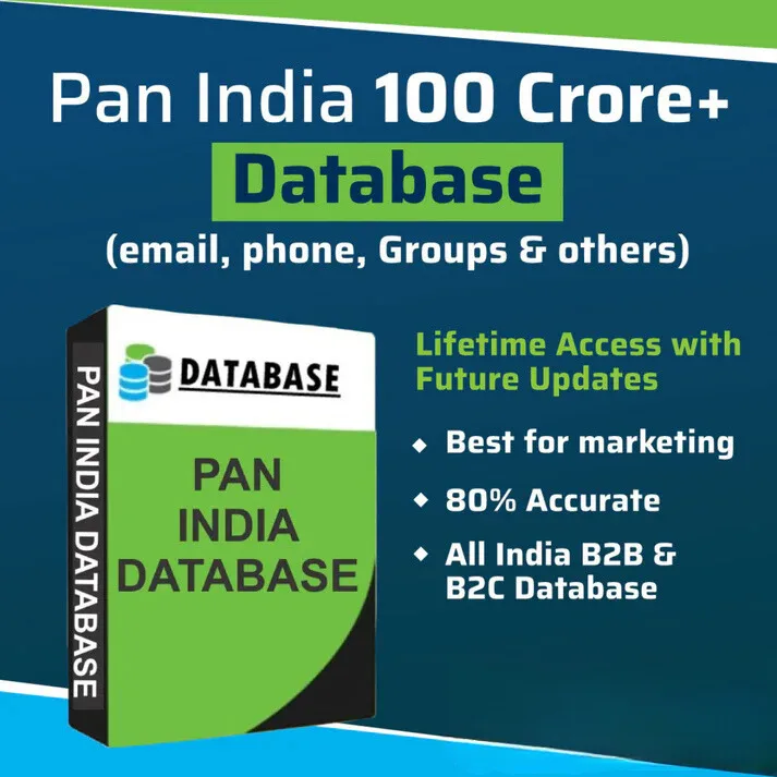 PAN INDIA UPDATED DATABASE 2020-2025
